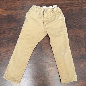 GAP Boys Tan Khaki Pull-On Chino Pants